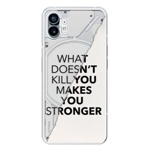 Odolné silikónové puzdro iSaprio - Makes You Stronger - Nothing Phone (1)