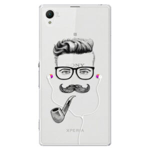 Plastové puzdro iSaprio - Man With Headphones 01 - Sony Xperia Z1