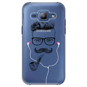 Plastové puzdro iSaprio - Man With Headphones 01 - Samsung Galaxy J1