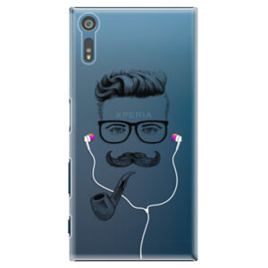 Plastové puzdro iSaprio - Man With Headphones 01 - Sony Xperia XZ