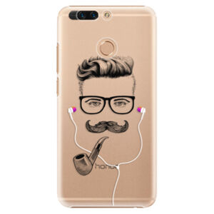 Plastové puzdro iSaprio - Man With Headphones 01 - Huawei Honor 8 Pro