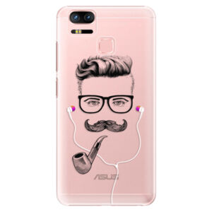 Plastové puzdro iSaprio - Man With Headphones 01 - Asus Zenfone 3 Zoom ZE553KL