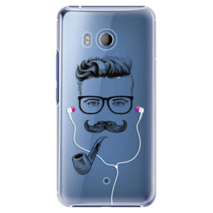 Plastové puzdro iSaprio - Man With Headphones 01 - HTC U11