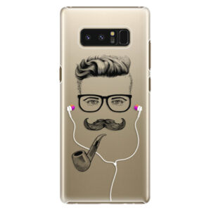 Plastové puzdro iSaprio - Man With Headphones 01 - Samsung Galaxy Note 8