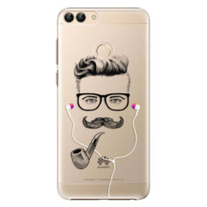 Plastové puzdro iSaprio - Man With Headphones 01 - Huawei P Smart