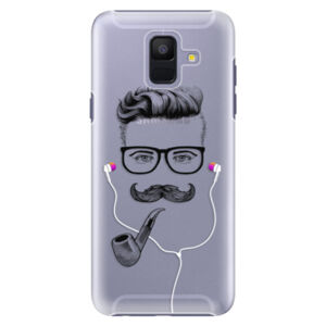 Plastové puzdro iSaprio - Man With Headphones 01 - Samsung Galaxy A6