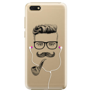 Plastové puzdro iSaprio - Man With Headphones 01 - Huawei Honor 7S