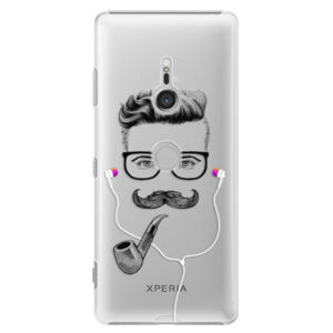 Plastové puzdro iSaprio - Man With Headphones 01 - Sony Xperia XZ3