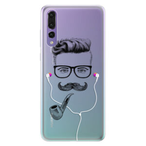 Silikónové puzdro iSaprio - Man With Headphones 01 - Huawei P20 Pro