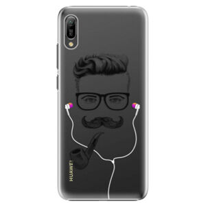 Plastové puzdro iSaprio - Man With Headphones 01 - Huawei Y6 2019