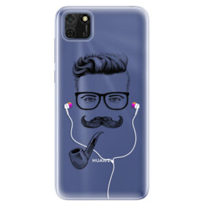 Odolné silikónové puzdro iSaprio - Man With Headphones 01 - Huawei Y5p