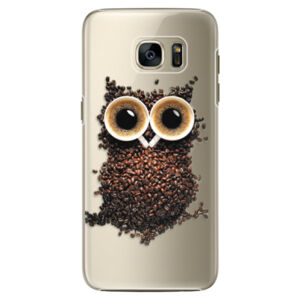 Plastové puzdro iSaprio - Owl And Coffee - Samsung Galaxy S7