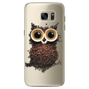 Plastové puzdro iSaprio - Owl And Coffee - Samsung Galaxy S7 Edge