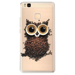 Plastové puzdro iSaprio - Owl And Coffee - Huawei Ascend P9 Lite