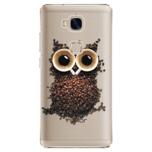 Plastové puzdro iSaprio - Owl And Coffee - Huawei Honor 5X
