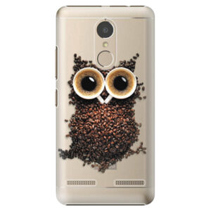Plastové puzdro iSaprio - Owl And Coffee - Lenovo K6
