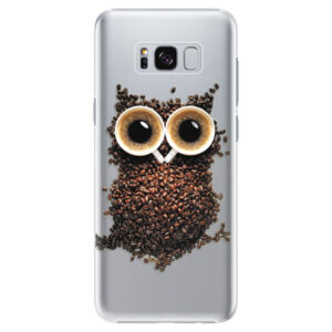 Plastové puzdro iSaprio - Owl And Coffee - Samsung Galaxy S8