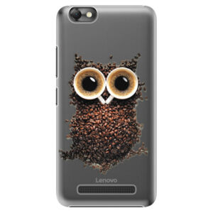 Plastové puzdro iSaprio - Owl And Coffee - Lenovo Vibe C