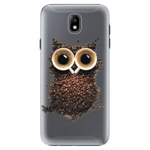 Plastové puzdro iSaprio - Owl And Coffee - Samsung Galaxy J7 2017