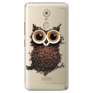 Plastové puzdro iSaprio - Owl And Coffee - Lenovo K6 Note