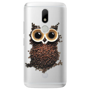 Plastové puzdro iSaprio - Owl And Coffee - Lenovo Moto M