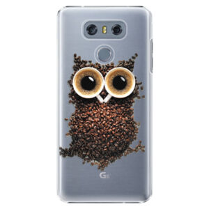 Plastové puzdro iSaprio - Owl And Coffee - LG G6 (H870)