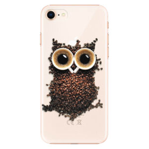 Plastové puzdro iSaprio - Owl And Coffee - iPhone 8