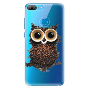 Plastové puzdro iSaprio - Owl And Coffee - Huawei Honor 9 Lite