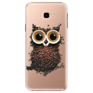 Plastové puzdro iSaprio - Owl And Coffee - Samsung Galaxy J4+