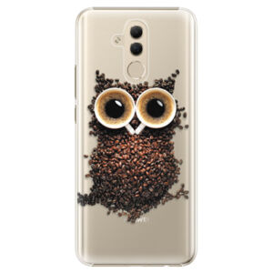 Plastové puzdro iSaprio - Owl And Coffee - Huawei Mate 20 Lite