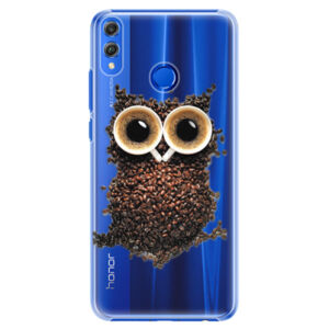 Plastové puzdro iSaprio - Owl And Coffee - Huawei Honor 8X