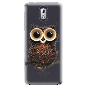 Plastové puzdro iSaprio - Owl And Coffee - Nokia 3.1