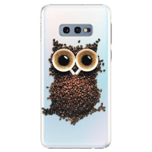 Plastové puzdro iSaprio - Owl And Coffee - Samsung Galaxy S10e
