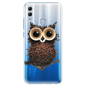 Plastové puzdro iSaprio - Owl And Coffee - Huawei Honor 10 Lite