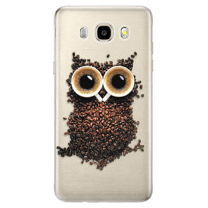 Odolné silikónové puzdro iSaprio - Owl And Coffee - Samsung Galaxy J5 2016