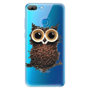 Odolné silikónové puzdro iSaprio - Owl And Coffee - Huawei Honor 9 Lite