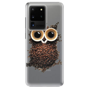 Plastové puzdro iSaprio - Owl And Coffee - Samsung Galaxy S20 Ultra