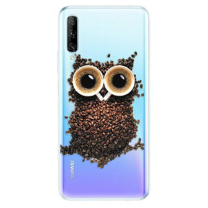 Odolné silikónové puzdro iSaprio - Owl And Coffee - Huawei P Smart Pro