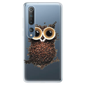 Odolné silikónové puzdro iSaprio - Owl And Coffee - Xiaomi Mi 10 / Mi 10 Pro