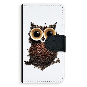 Univerzálne flipové puzdro iSaprio - Owl And Coffee - Flip L