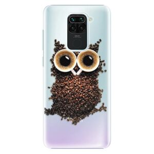Plastové puzdro iSaprio - Owl And Coffee - Xiaomi Redmi Note 9