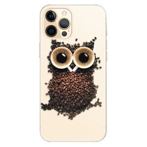 Plastové puzdro iSaprio - Owl And Coffee - iPhone 12 Pro