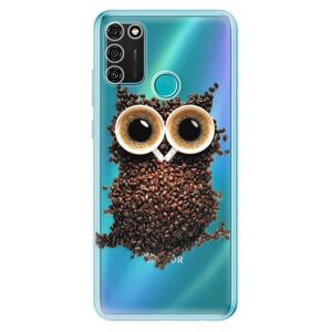 Odolné silikónové puzdro iSaprio - Owl And Coffee - Honor 9A