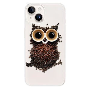 Odolné silikónové puzdro iSaprio - Owl And Coffee - iPhone 15
