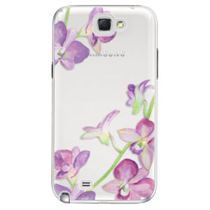 Plastové puzdro iSaprio - Purple Orchid - Samsung Galaxy Note 2