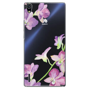 Plastové puzdro iSaprio - Purple Orchid - Huawei Ascend P7