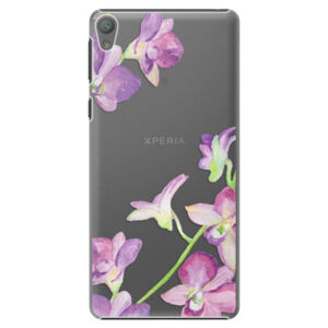 Plastové puzdro iSaprio - Purple Orchid - Sony Xperia E5