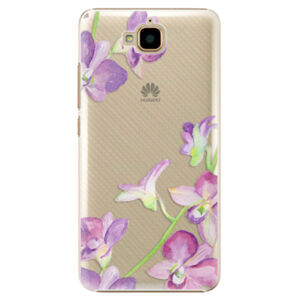 Plastové puzdro iSaprio - Purple Orchid - Huawei Y6 Pro
