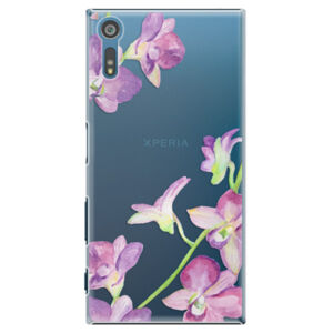 Plastové puzdro iSaprio - Purple Orchid - Sony Xperia XZ