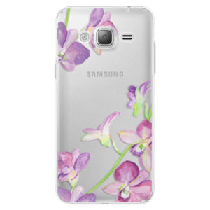 Plastové puzdro iSaprio - Purple Orchid - Samsung Galaxy J3
